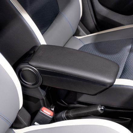 RATI Bracciolo Armster 3 SEAT IBIZA 2008-2014  [nero,pelle vegana]