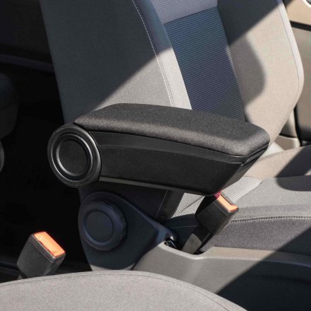 RATI Bracciolo ARMSTER 3  montaggio su sedile RENAULT CAPTUR 2019- senza poggiagomiti originali, senza supporto lombare [nero,tessuto,usb]