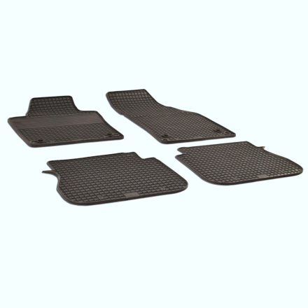 GUZU tappetino in gomma VW CADDY 2004-2020  [nero,gomma,set di 4]